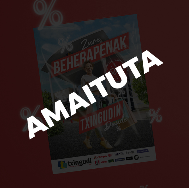 Folleto Rebajas Txingudi EUS