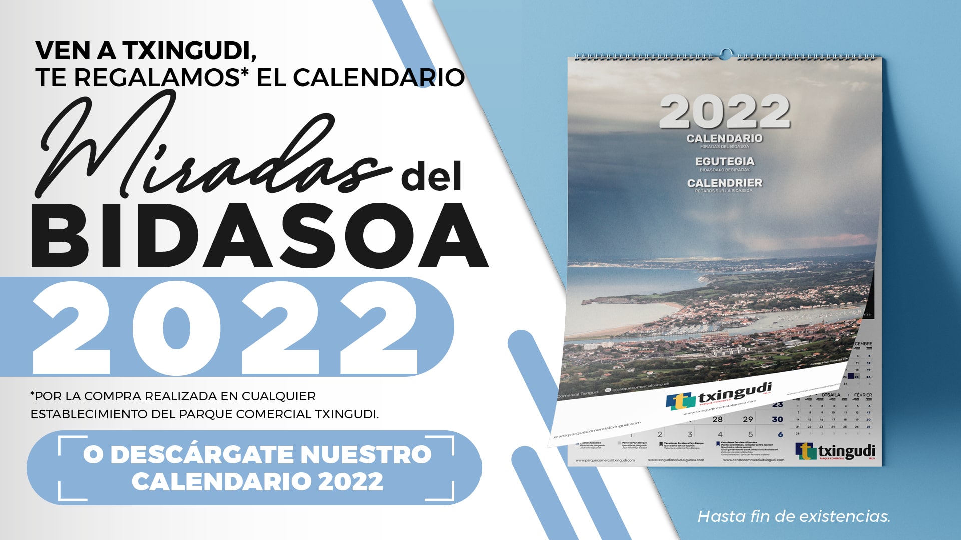 Descarga el calendario Miradas del Bidasoa 2022