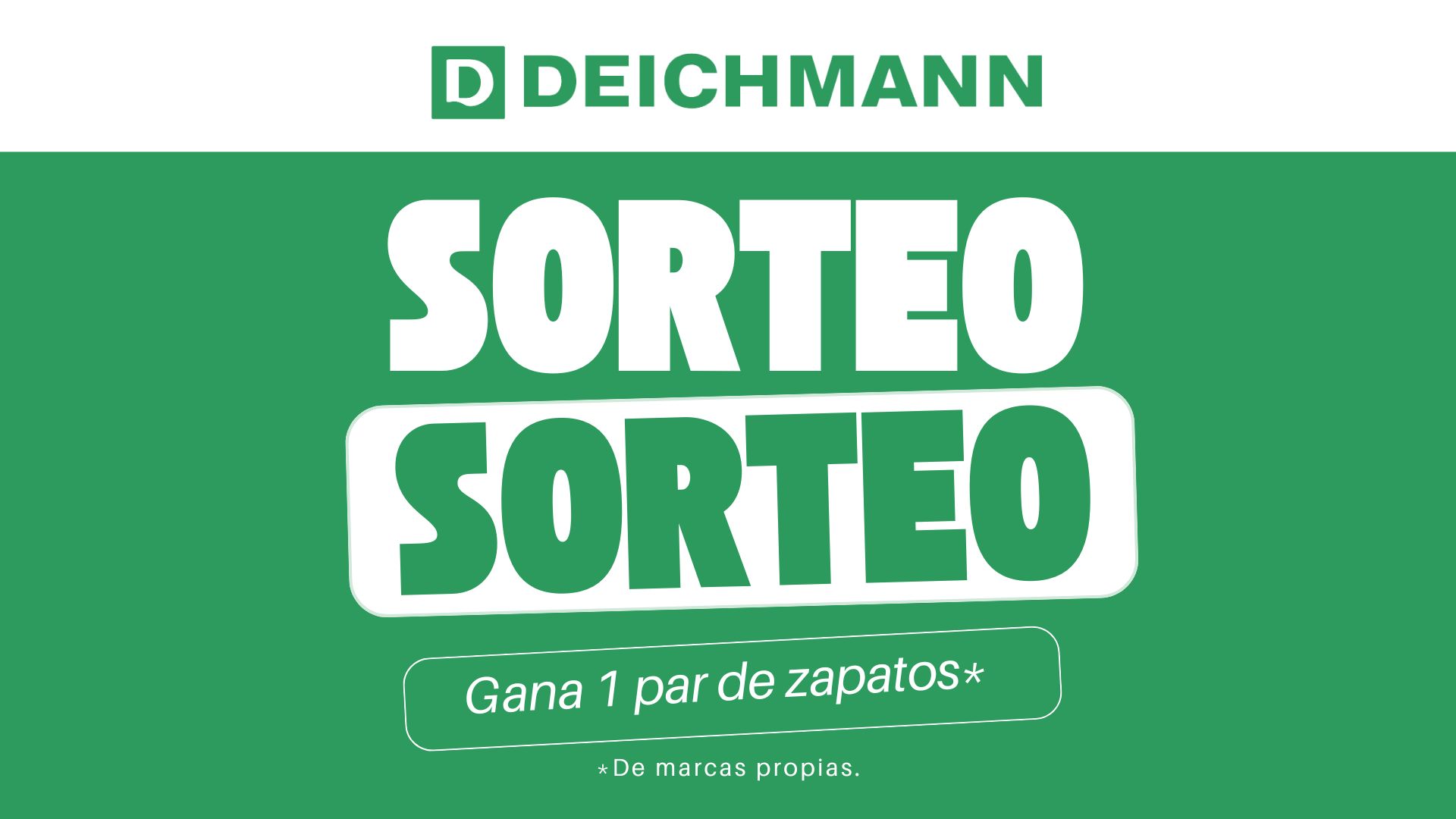 Sorteo Deichmann 2025