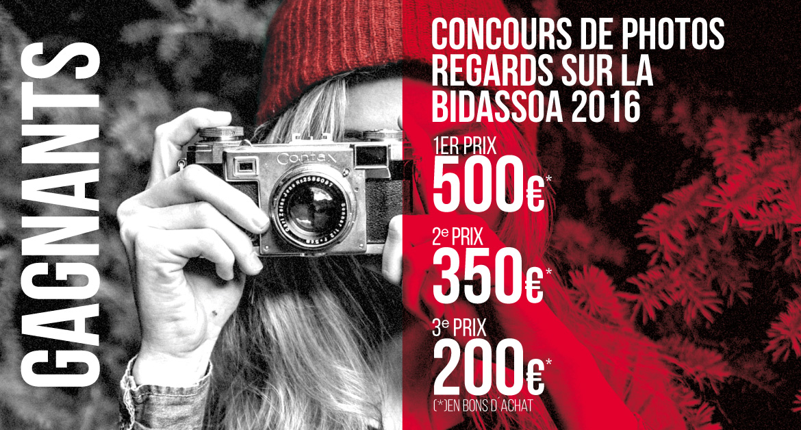 Gagnants du concours photo Regards sur la Bidassoa 2016