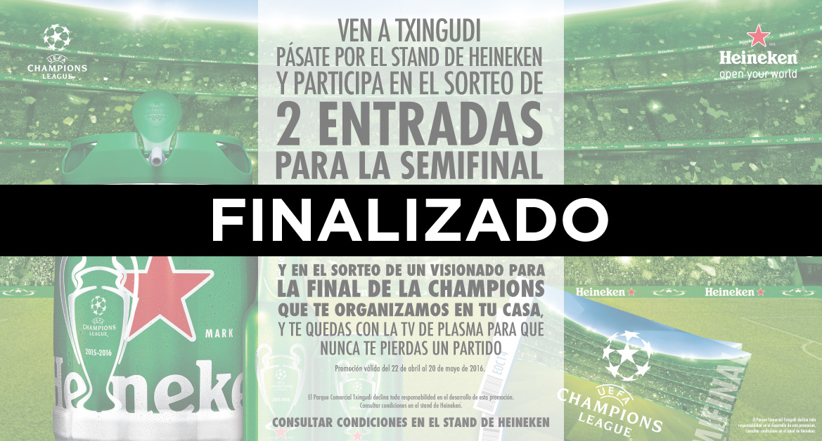 Participa en el sorteo de 2 entradas para la semifinal de Champions