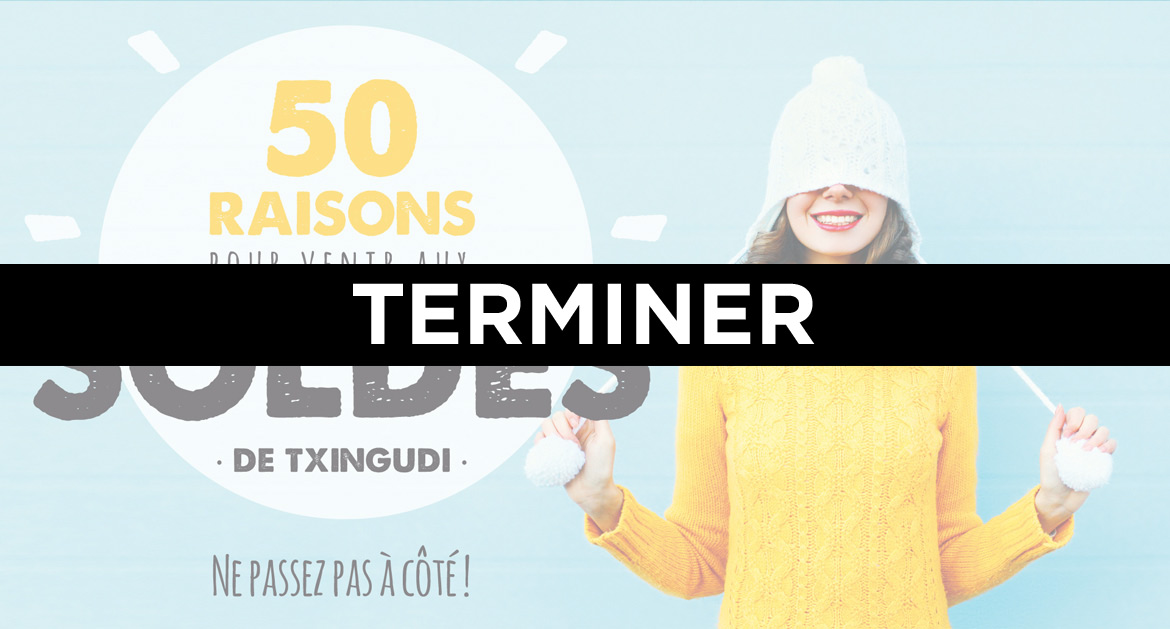 50 raisons pour venir aux soldes de Txingudi