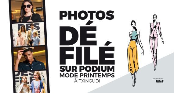 Photos défilé de mode printemps à Txingudi