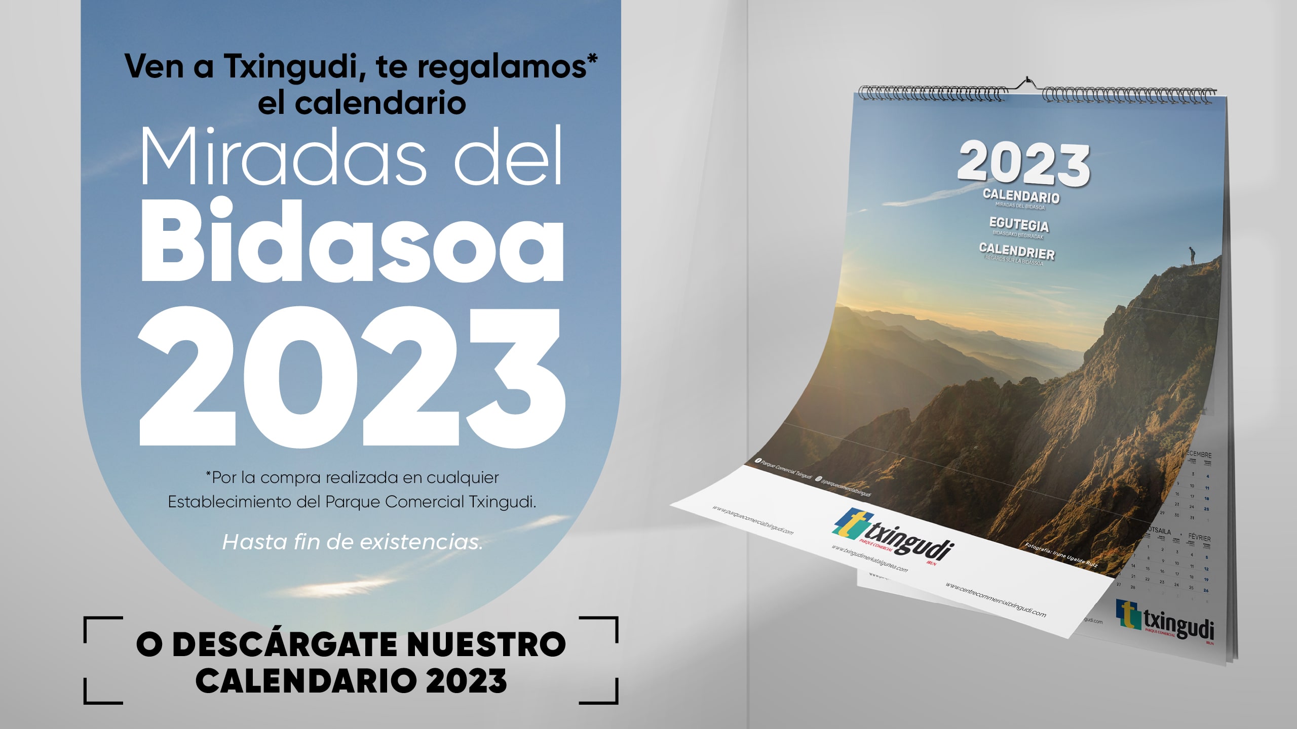 Descárgate el calendario Miradas del Bidasoa 2023