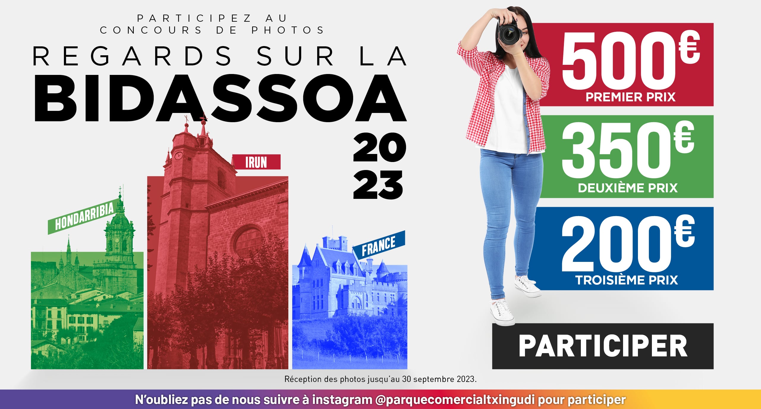Participez au concours « Miradas del Bidasoa 2023 » !