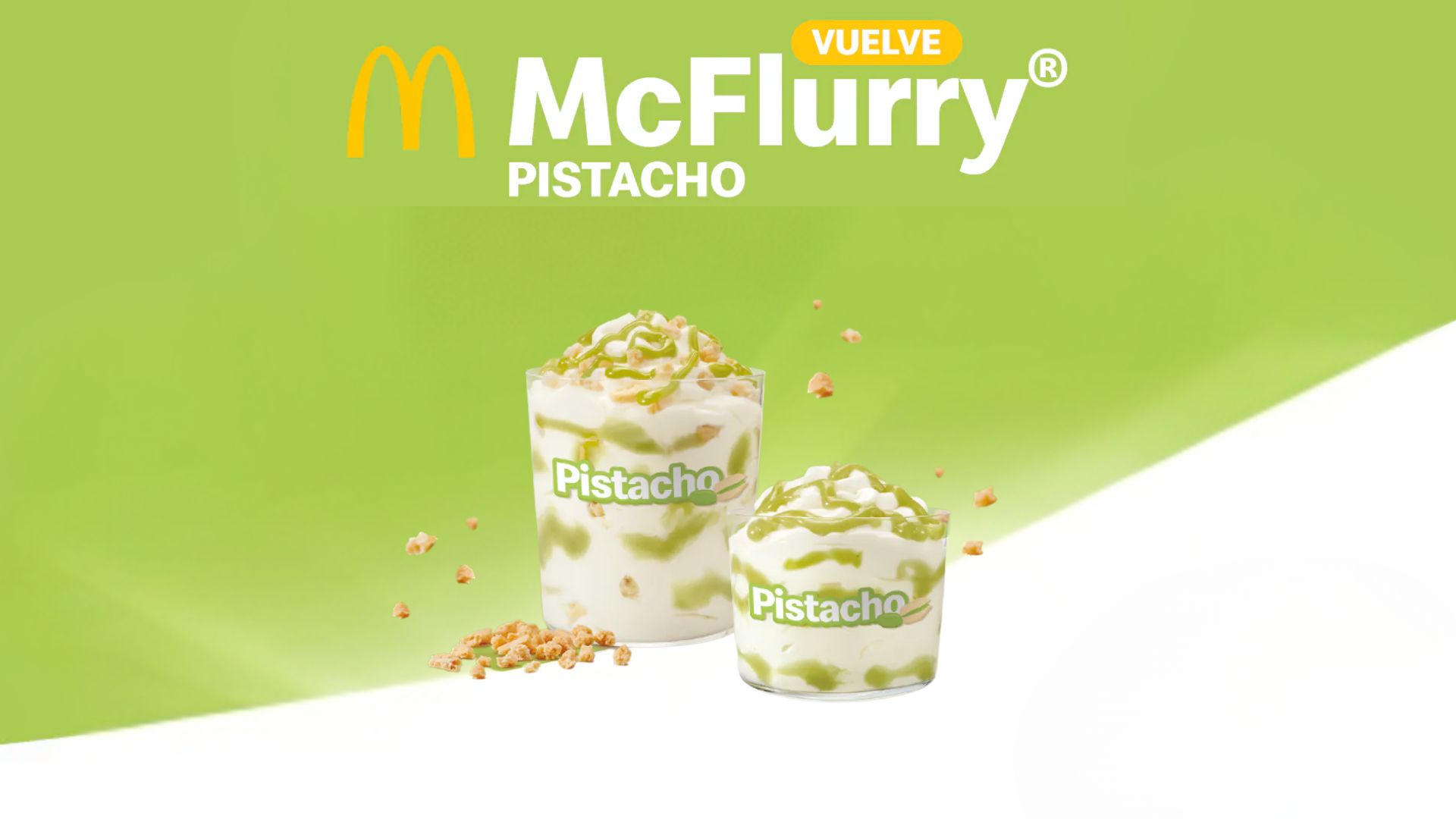McDonalds pistacho